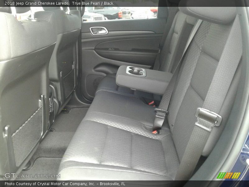 True Blue Pearl / Black 2018 Jeep Grand Cherokee Laredo