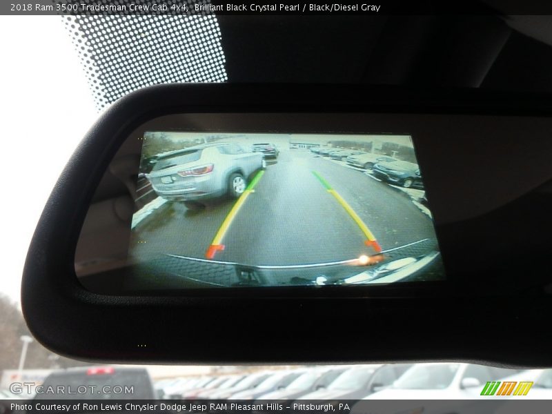 Brilliant Black Crystal Pearl / Black/Diesel Gray 2018 Ram 3500 Tradesman Crew Cab 4x4