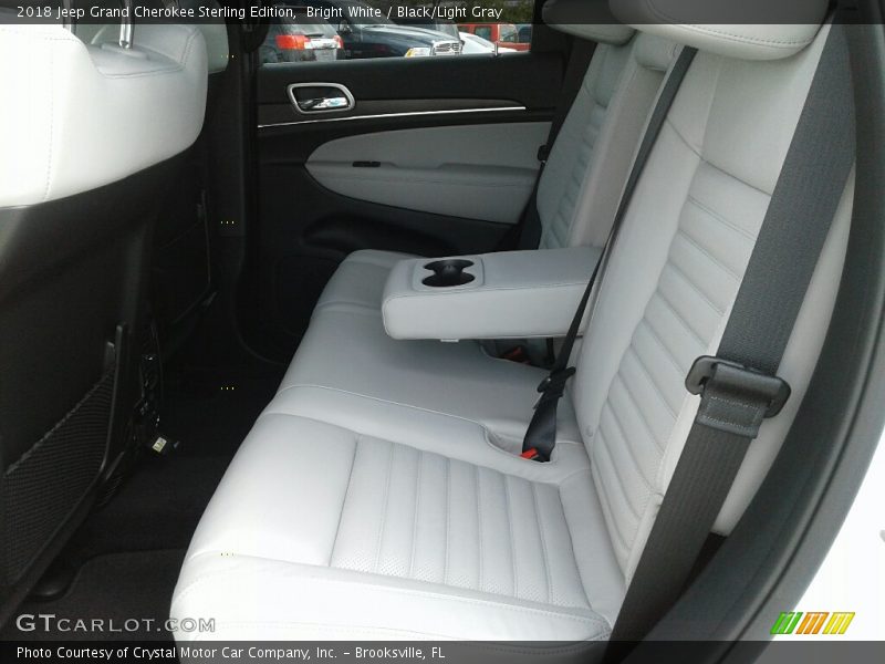 Bright White / Black/Light Gray 2018 Jeep Grand Cherokee Sterling Edition