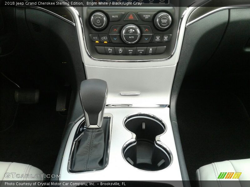 Bright White / Black/Light Gray 2018 Jeep Grand Cherokee Sterling Edition
