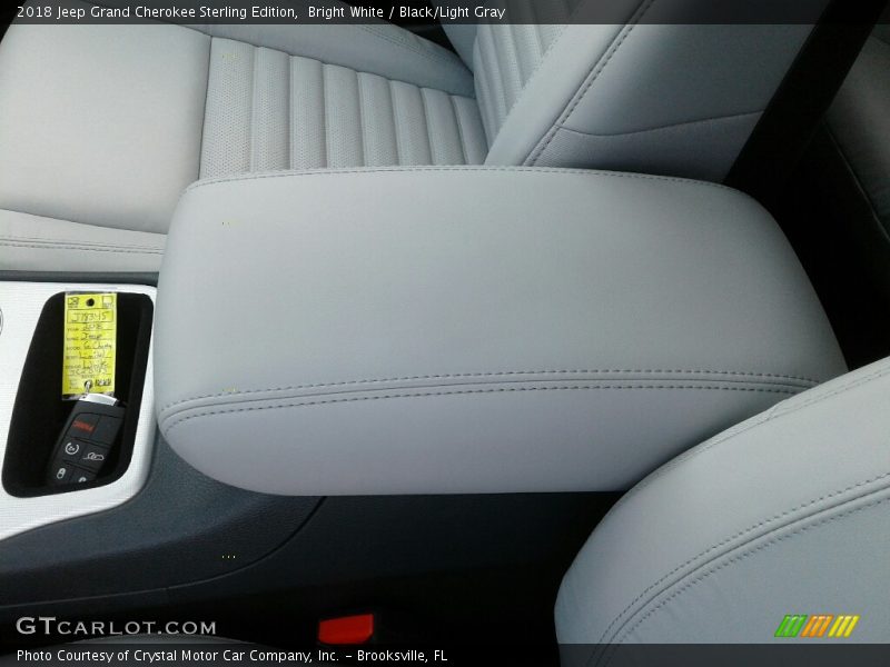 Bright White / Black/Light Gray 2018 Jeep Grand Cherokee Sterling Edition