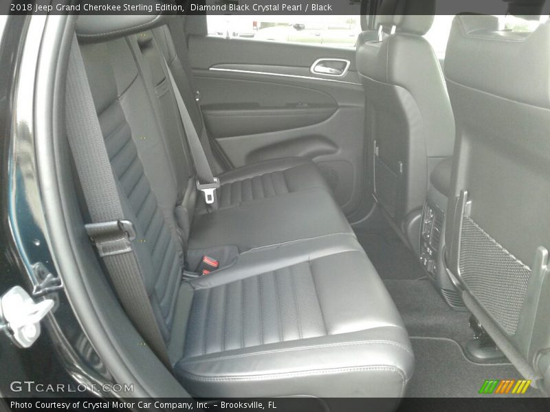 Diamond Black Crystal Pearl / Black 2018 Jeep Grand Cherokee Sterling Edition