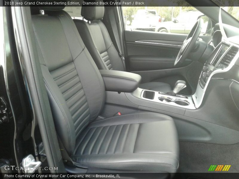 Diamond Black Crystal Pearl / Black 2018 Jeep Grand Cherokee Sterling Edition