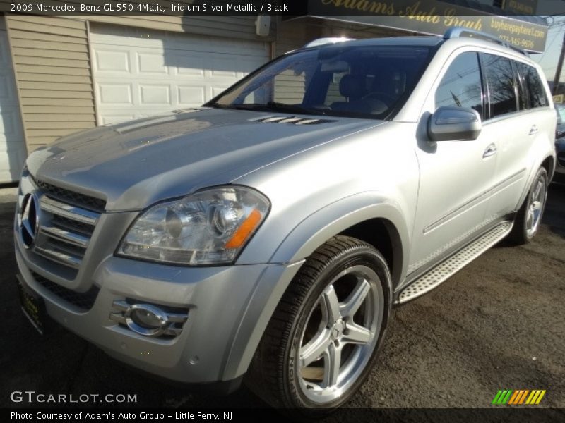 Iridium Silver Metallic / Black 2009 Mercedes-Benz GL 550 4Matic