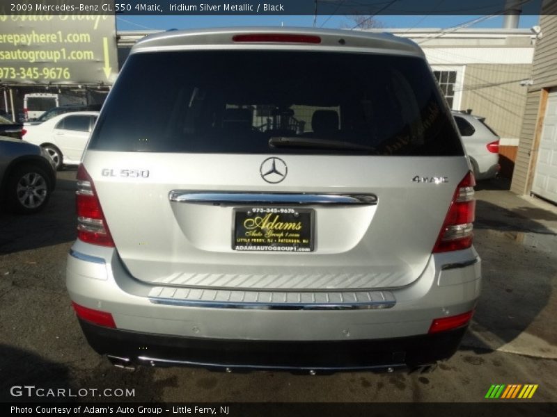 Iridium Silver Metallic / Black 2009 Mercedes-Benz GL 550 4Matic