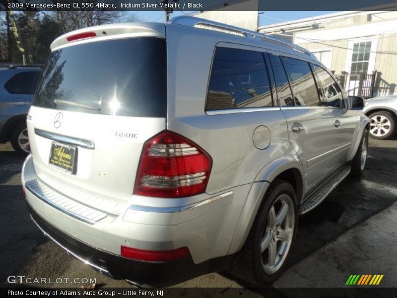 Iridium Silver Metallic / Black 2009 Mercedes-Benz GL 550 4Matic