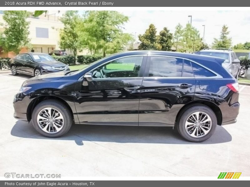 Crystal Black Pearl / Ebony 2018 Acura RDX FWD Advance