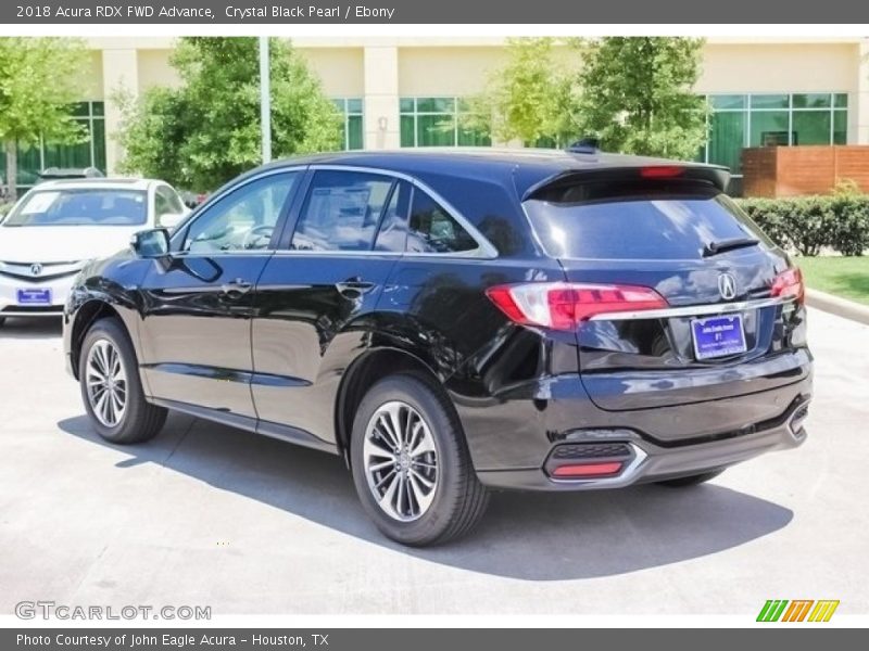 Crystal Black Pearl / Ebony 2018 Acura RDX FWD Advance