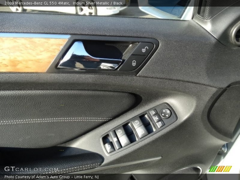 Iridium Silver Metallic / Black 2009 Mercedes-Benz GL 550 4Matic