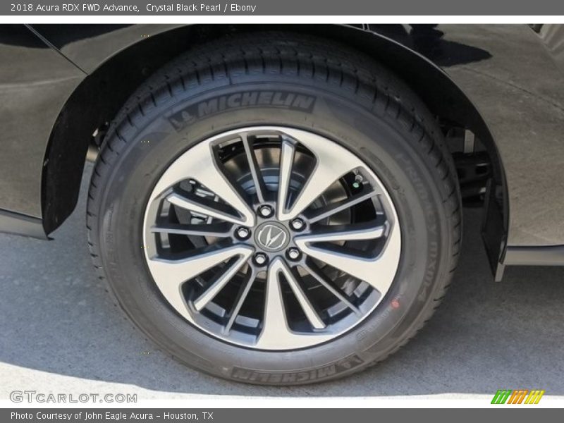 Crystal Black Pearl / Ebony 2018 Acura RDX FWD Advance