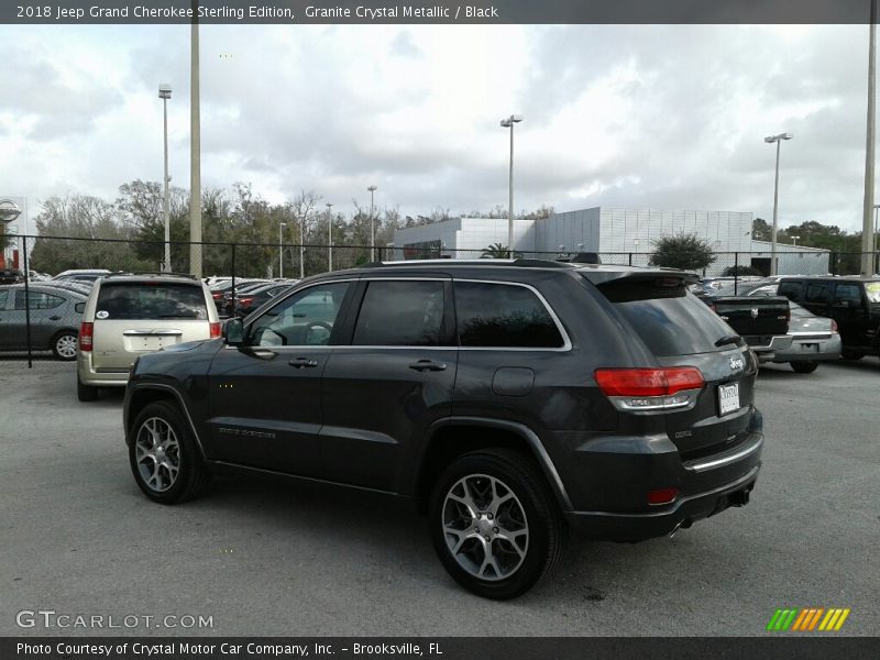Granite Crystal Metallic / Black 2018 Jeep Grand Cherokee Sterling Edition