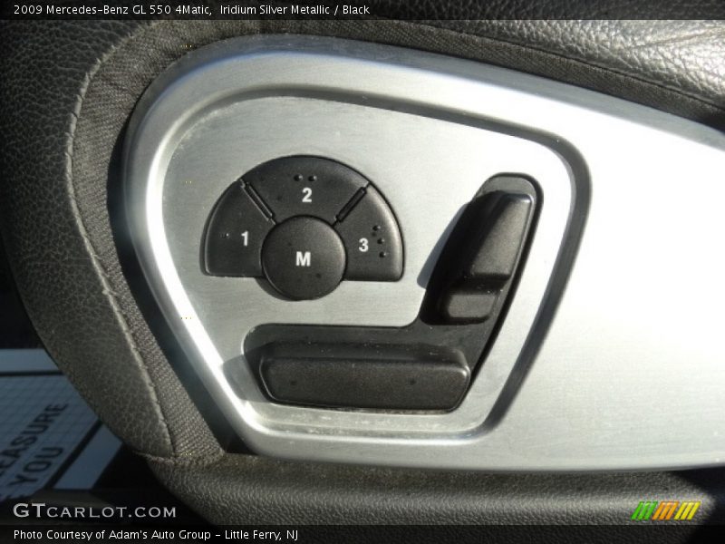 Iridium Silver Metallic / Black 2009 Mercedes-Benz GL 550 4Matic