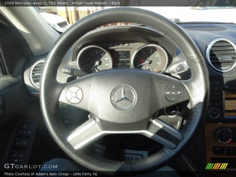 Iridium Silver Metallic / Black 2009 Mercedes-Benz GL 550 4Matic