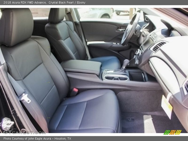 Crystal Black Pearl / Ebony 2018 Acura RDX FWD Advance