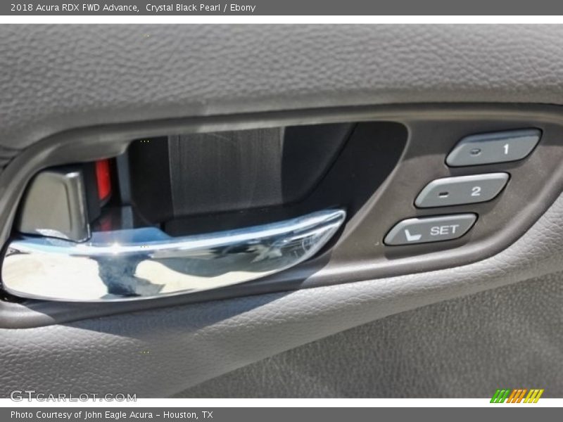 Crystal Black Pearl / Ebony 2018 Acura RDX FWD Advance