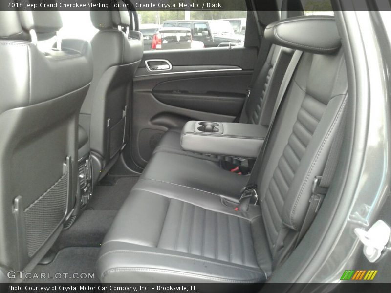 Granite Crystal Metallic / Black 2018 Jeep Grand Cherokee Sterling Edition