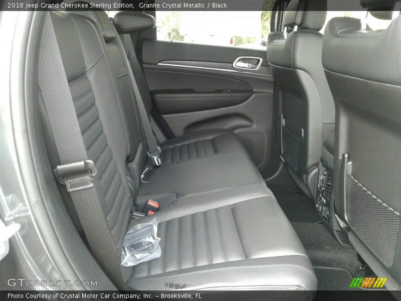 Granite Crystal Metallic / Black 2018 Jeep Grand Cherokee Sterling Edition