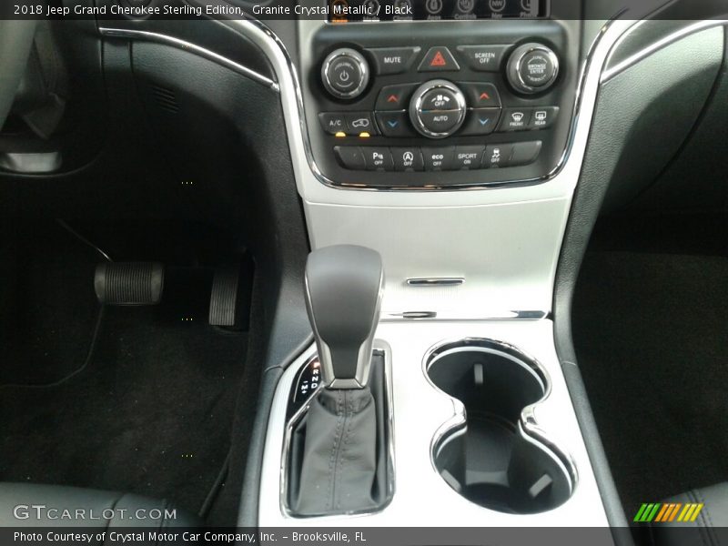 Granite Crystal Metallic / Black 2018 Jeep Grand Cherokee Sterling Edition