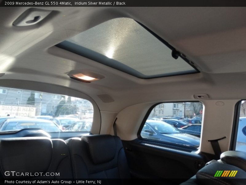 Iridium Silver Metallic / Black 2009 Mercedes-Benz GL 550 4Matic