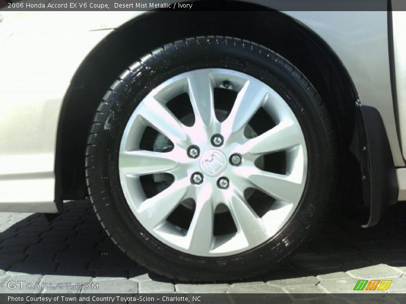 Desert Mist Metallic / Ivory 2006 Honda Accord EX V6 Coupe