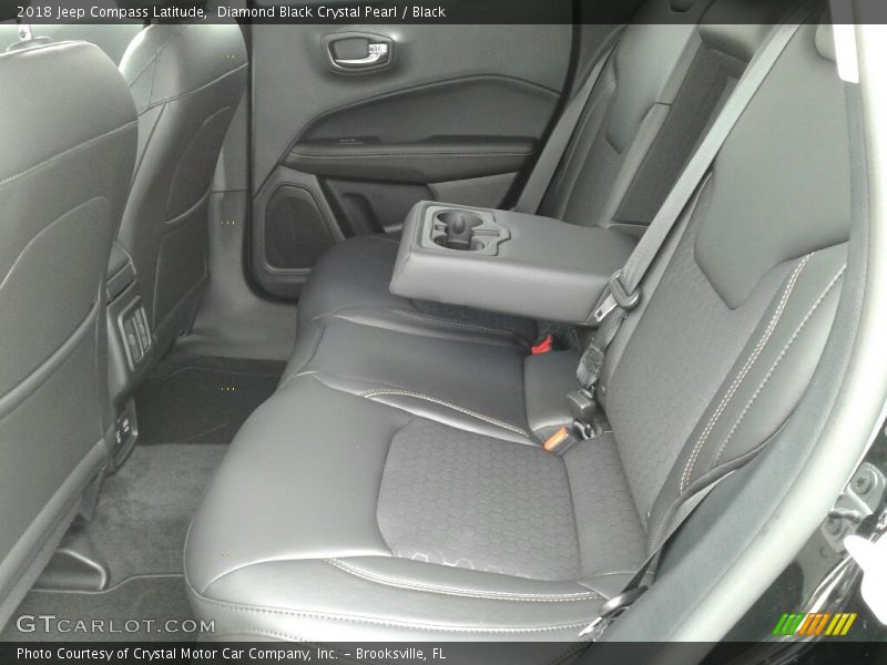 Diamond Black Crystal Pearl / Black 2018 Jeep Compass Latitude