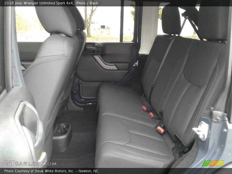 Rhino / Black 2018 Jeep Wrangler Unlimited Sport 4x4