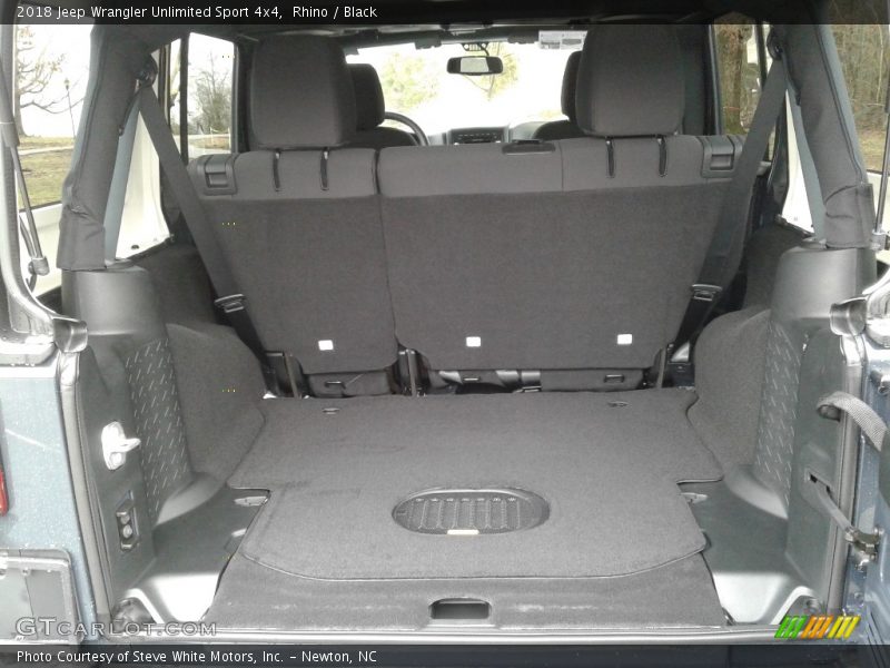 Rhino / Black 2018 Jeep Wrangler Unlimited Sport 4x4