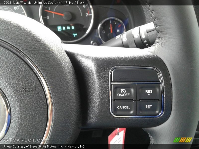 Rhino / Black 2018 Jeep Wrangler Unlimited Sport 4x4