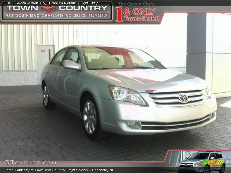 Titanium Metallic / Light Gray 2007 Toyota Avalon XLS