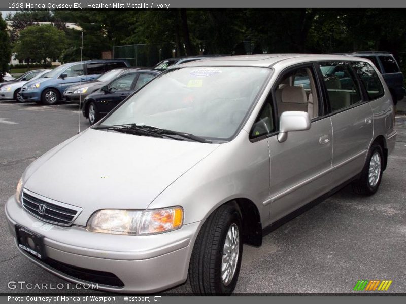 Heather Mist Metallic / Ivory 1998 Honda Odyssey EX