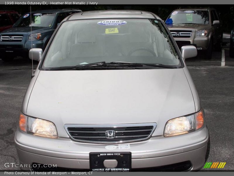 Heather Mist Metallic / Ivory 1998 Honda Odyssey EX