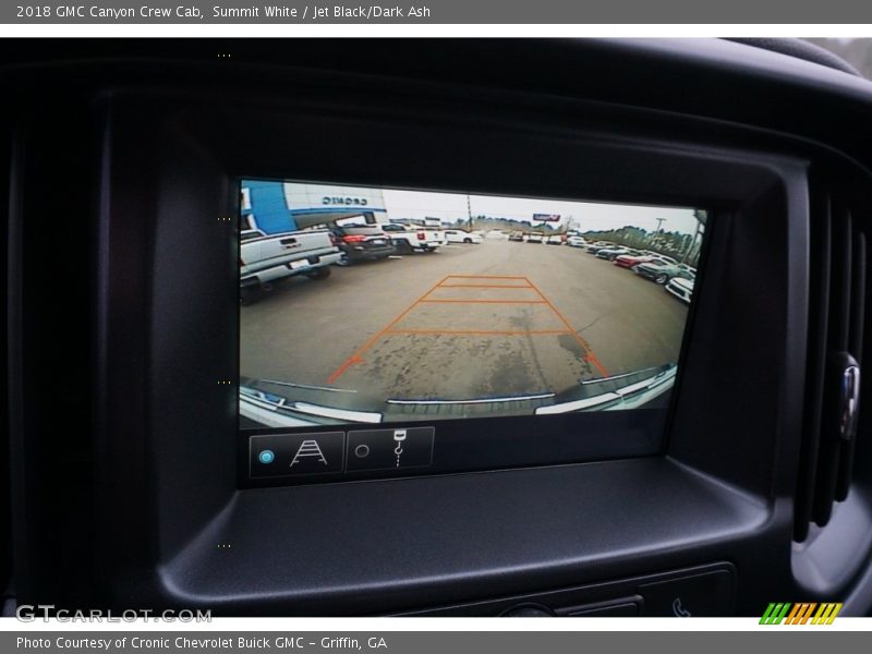 Summit White / Jet Black/Dark Ash 2018 GMC Canyon Crew Cab