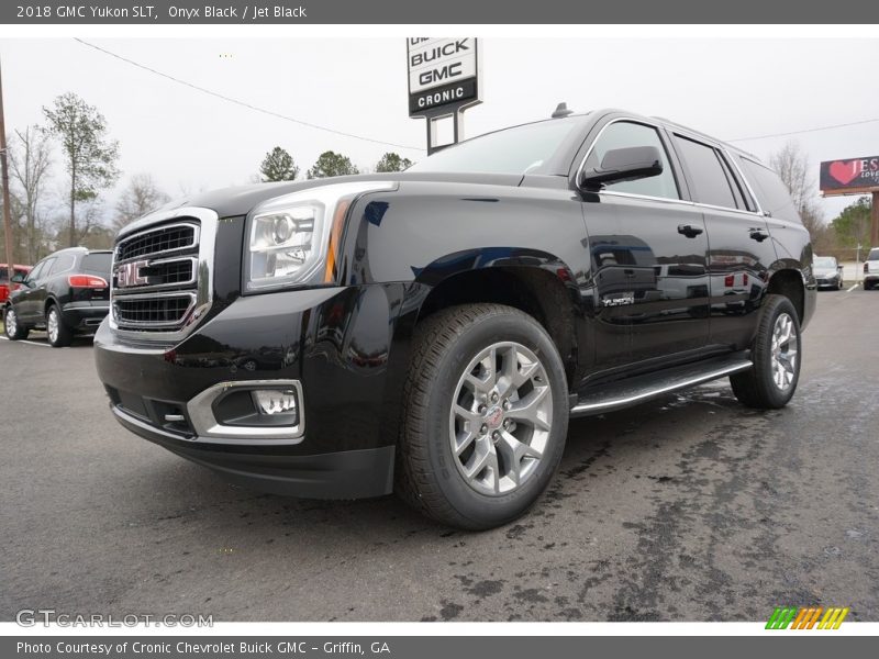 Onyx Black / Jet Black 2018 GMC Yukon SLT