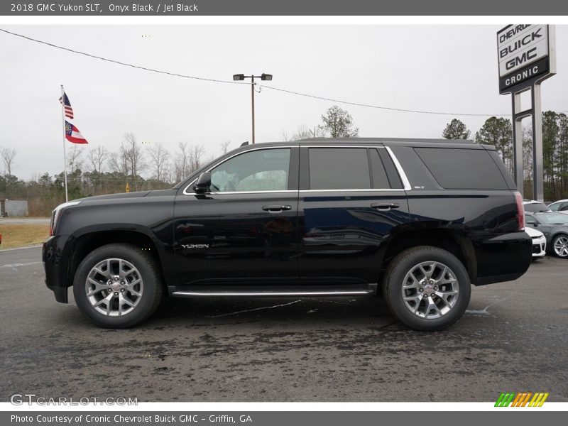 Onyx Black / Jet Black 2018 GMC Yukon SLT