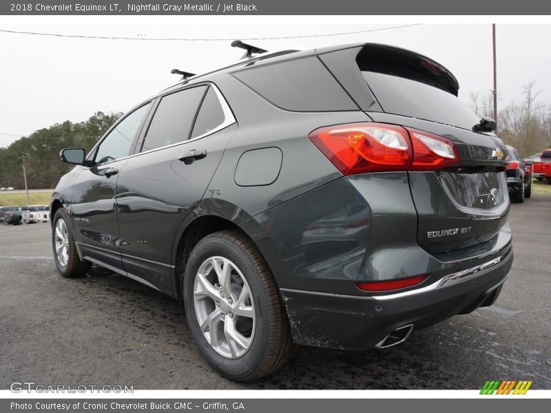 Nightfall Gray Metallic / Jet Black 2018 Chevrolet Equinox LT