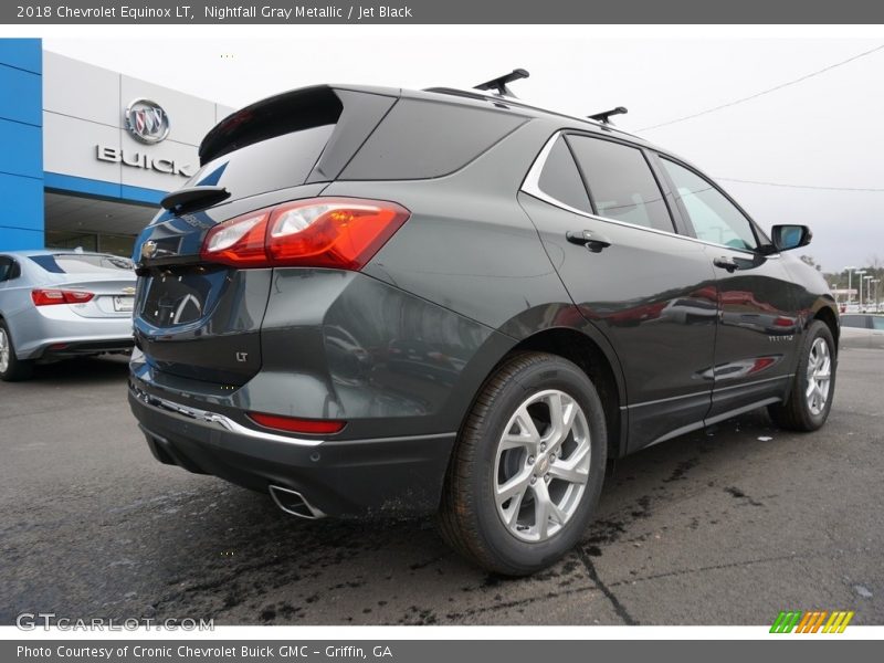 Nightfall Gray Metallic / Jet Black 2018 Chevrolet Equinox LT