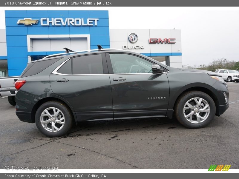Nightfall Gray Metallic / Jet Black 2018 Chevrolet Equinox LT