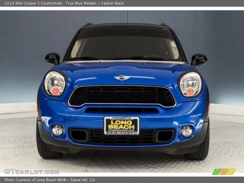 True Blue Metallic / Carbon Black 2014 Mini Cooper S Countryman