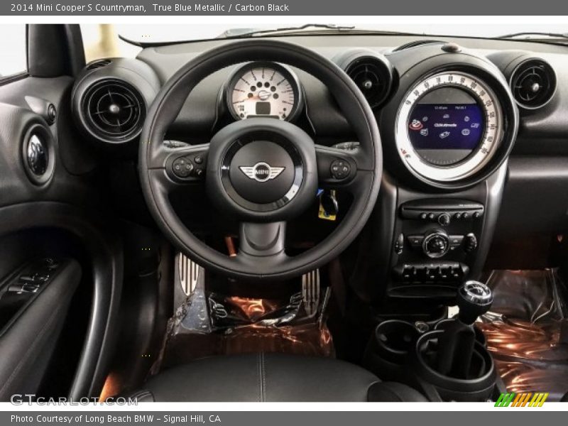 True Blue Metallic / Carbon Black 2014 Mini Cooper S Countryman