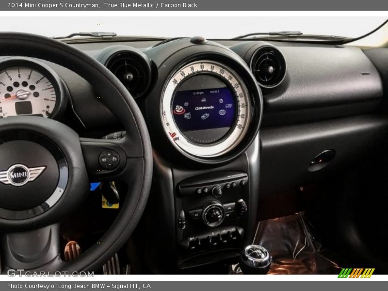 True Blue Metallic / Carbon Black 2014 Mini Cooper S Countryman