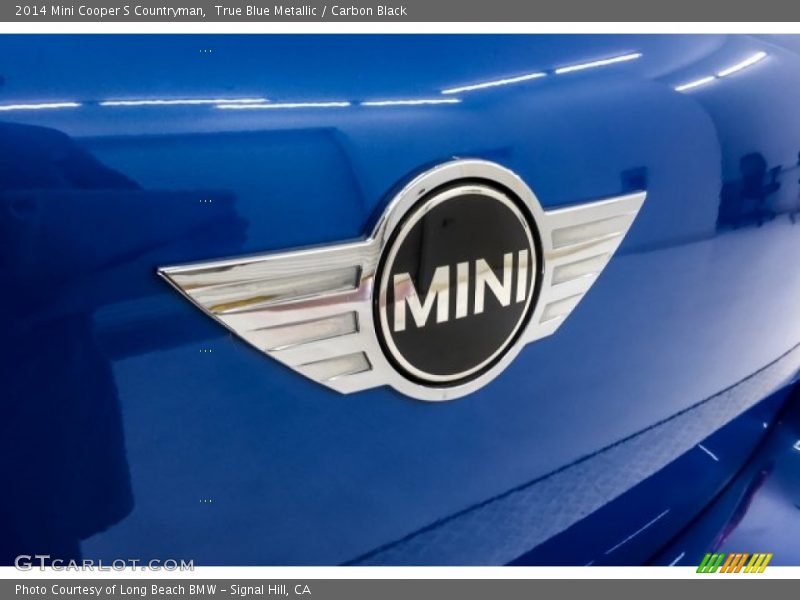 True Blue Metallic / Carbon Black 2014 Mini Cooper S Countryman
