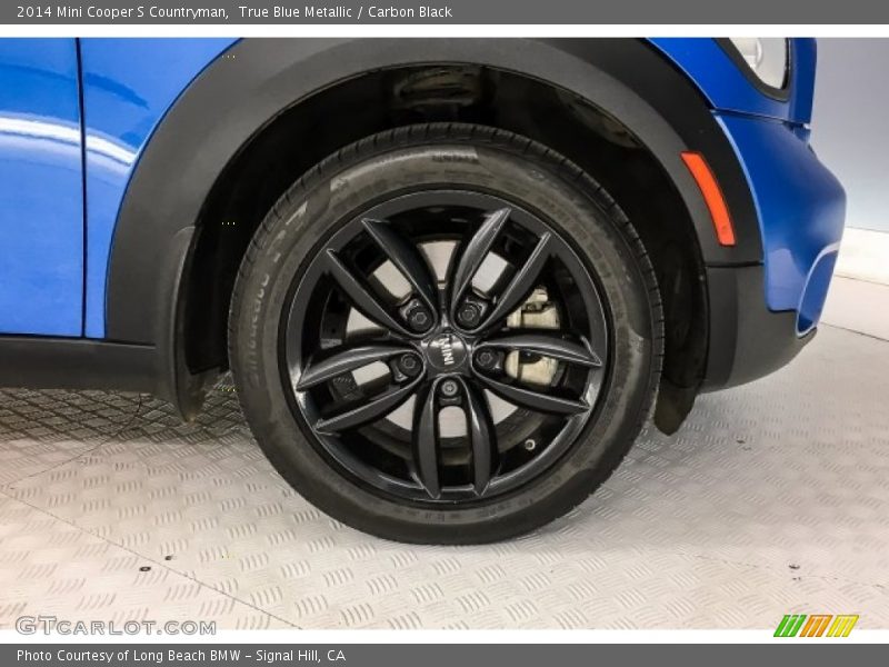 True Blue Metallic / Carbon Black 2014 Mini Cooper S Countryman