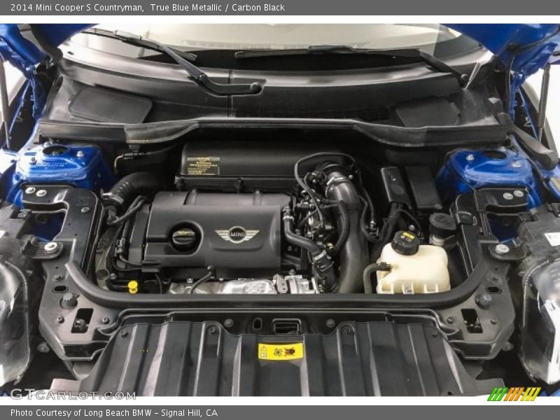 True Blue Metallic / Carbon Black 2014 Mini Cooper S Countryman