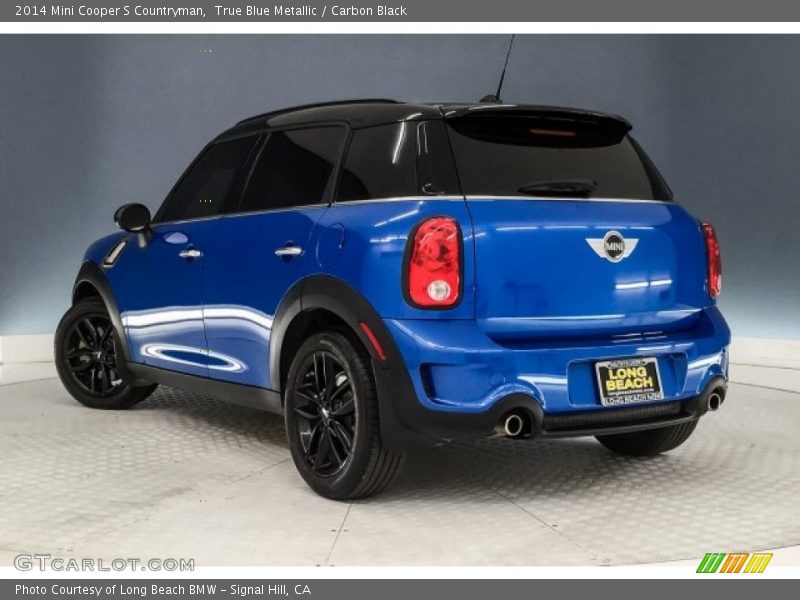 True Blue Metallic / Carbon Black 2014 Mini Cooper S Countryman