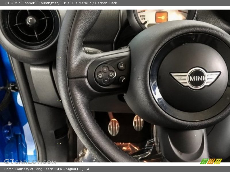 True Blue Metallic / Carbon Black 2014 Mini Cooper S Countryman