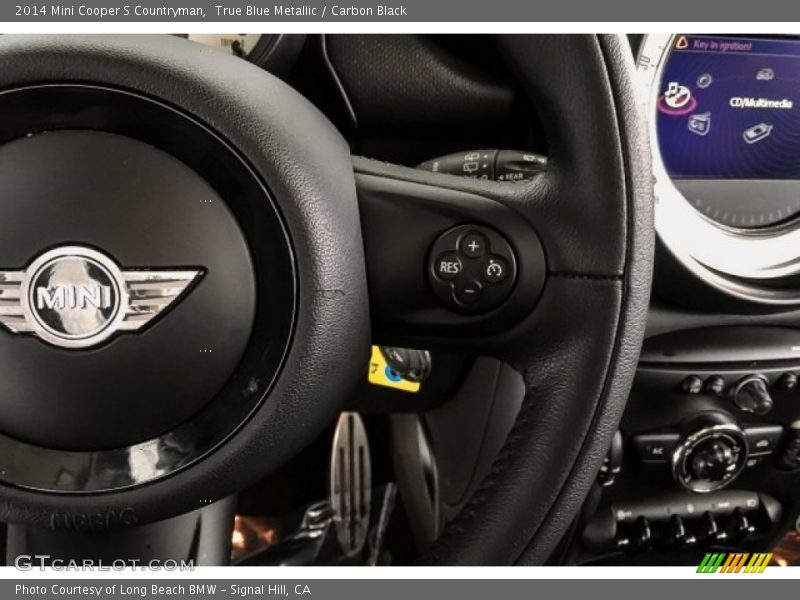 True Blue Metallic / Carbon Black 2014 Mini Cooper S Countryman
