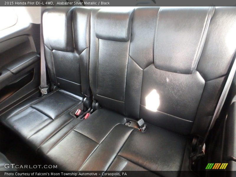 Alabaster Silver Metallic / Black 2015 Honda Pilot EX-L 4WD