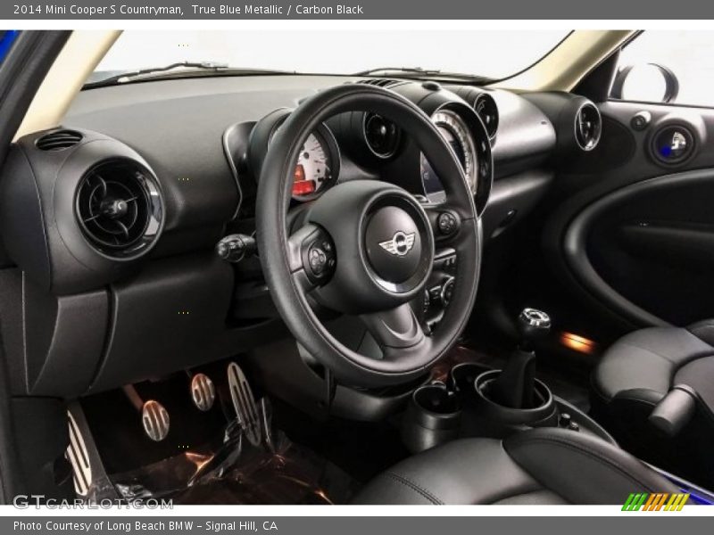 True Blue Metallic / Carbon Black 2014 Mini Cooper S Countryman
