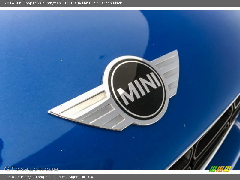True Blue Metallic / Carbon Black 2014 Mini Cooper S Countryman