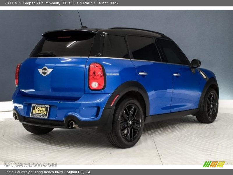 True Blue Metallic / Carbon Black 2014 Mini Cooper S Countryman